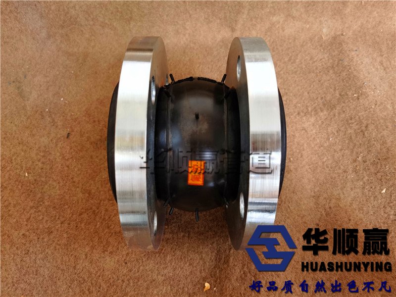 不鏽鋼橡膠軟接頭,橡膠軟接頭的型號,軟接頭安裝示意圖(tú)