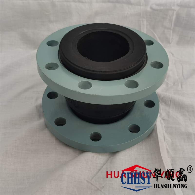 DN25橡膠接頭,碳鋼法蘭橡膠接頭(tóu),循環水係(xì)統橡膠軟連接